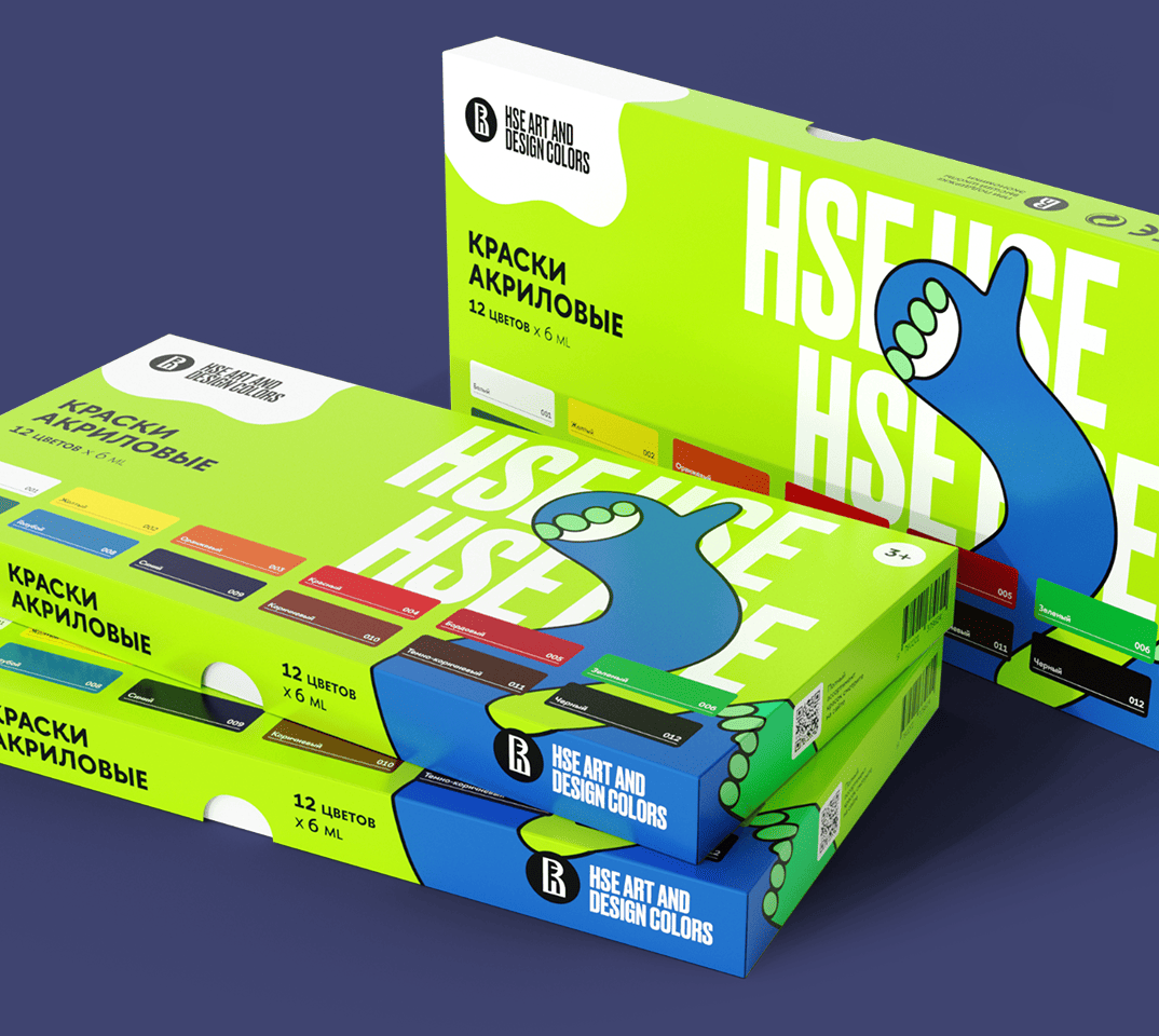 Художественные краски «13 историй» и «HSE ART & DESIGN COLORS» — фото 2