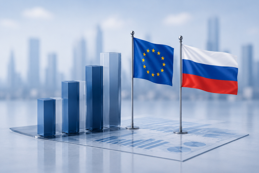 Товарооборот стран ЕС с Россией за январь-август 2023