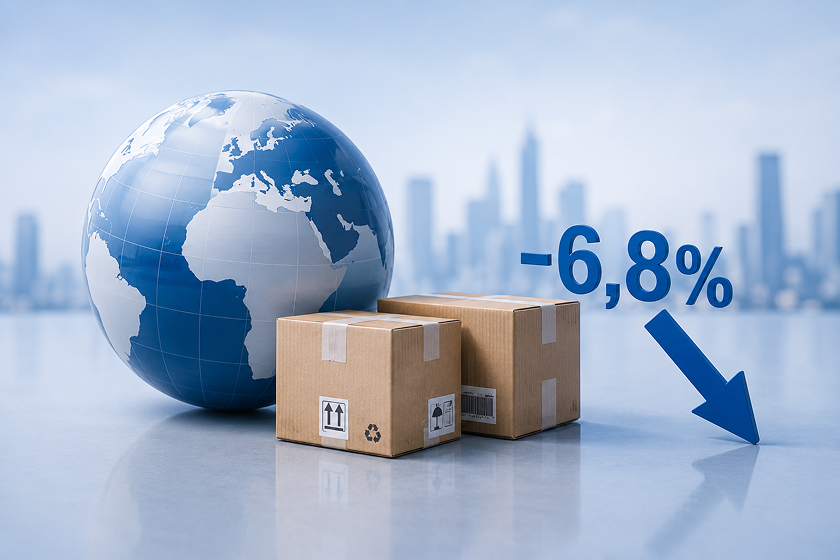 Импорт товаров из стран дальнего зарубежья в Россию сократился на 6,8%